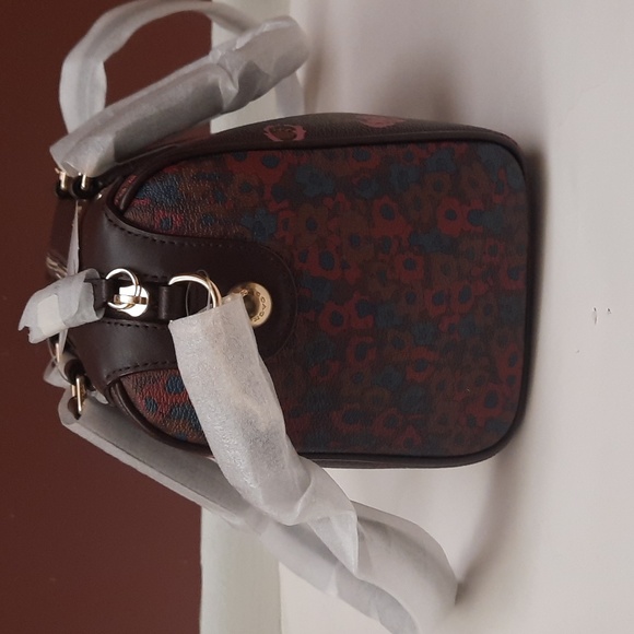 NWT Coach Mini Bennett satchel with Primrose Floral print - Picture 6 of 16